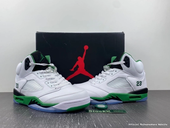 Official Maikesneakers Lucky Green 5 Jordan WMNS Air DD9336-103 0810